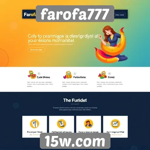 Usabilidade e design do site farofa777
